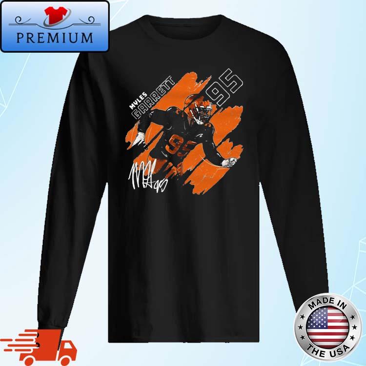 Signature 95 Cleveland browns myles garrett shirt, hoodie, sweater, long  sleeve and tank top