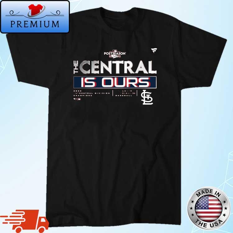 St Louis Cardinals 2022 NL Central Division Champions Locker Room The  Central is ours shirt - Limotees