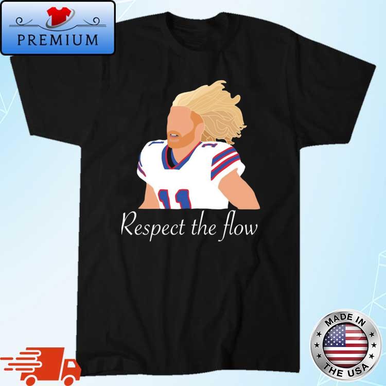 Official Cole Beasley Respect The Flow Buffalo Bills T-shirt,Sweater,  Hoodie, And Long Sleeved, Ladies, Tank Top