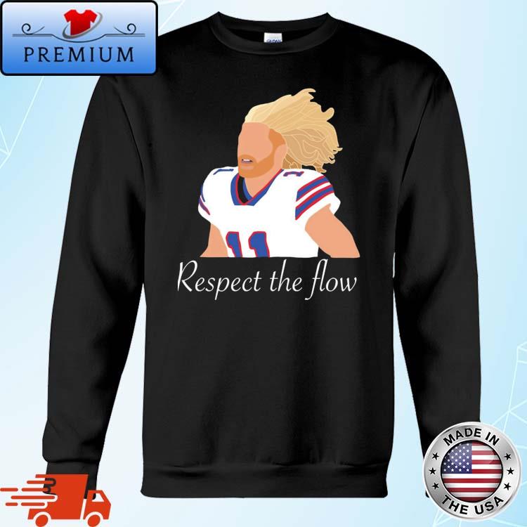 Official Cole Beasley Respect The Flow Buffalo Bills T-shirt,Sweater,  Hoodie, And Long Sleeved, Ladies, Tank Top