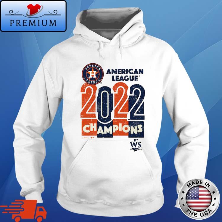 Houston Astros Majestic Threads 2022 American League Champions Yearbook Tri-Blend Shirt Hoodie