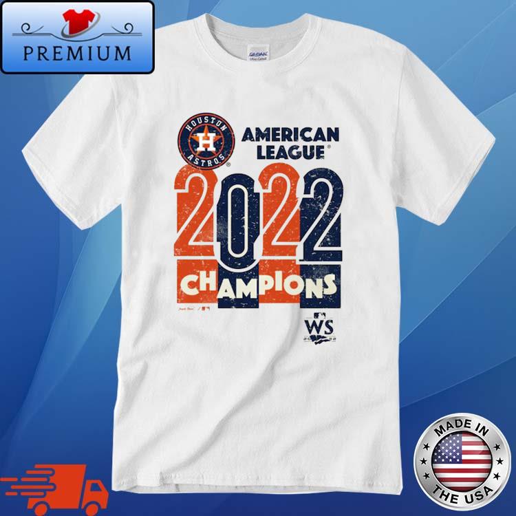 Houston Astros Majestic Threads 2022 American League Champions Yearbook Tri-Blend Shirt
