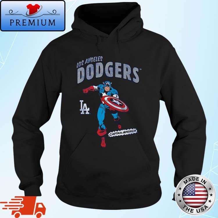 Youth Los Angeles Dodgers Royal Team Captain America Marvel Shirt, hoodie,  sweater, long sleeve and tank top