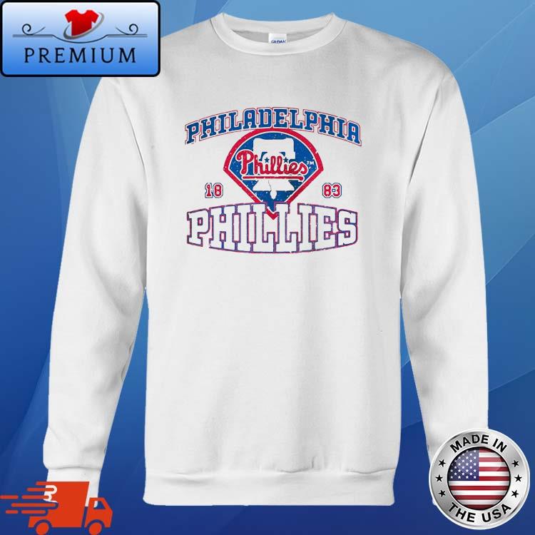 Vintage Philadelphia Phillies Since 1883 Baseball Club Sweatshirt