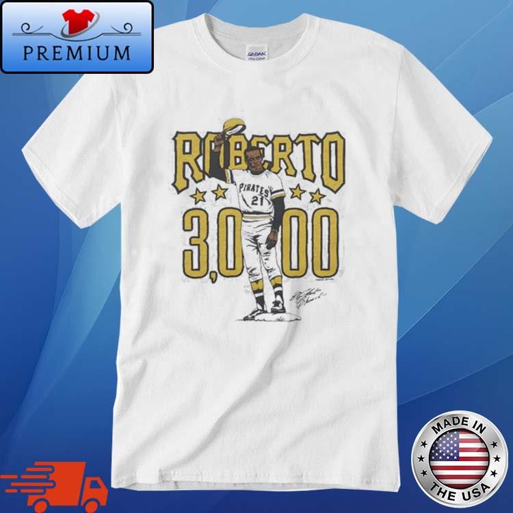 Pirates roberto clemente 3000 homage shirt, hoodie, sweater, long sleeve  and tank top