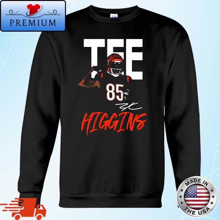 Bengals Tee Higgins number 85 shirt, hoodie, sweater and v-neck t-shirt