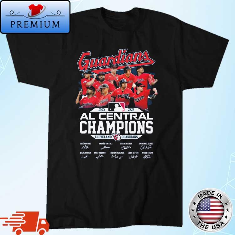 Official Cleveland Guardians AL Central Division Champions 2022 Shirt,  hoodie, sweater, long sleeve and tank top