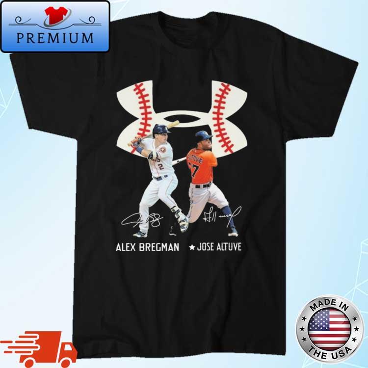 Under Armour Houston Astros Alex Bregman And Jose Altuve Signatures 2022  Shirt,Sweater, Hoodie, And Long Sleeved, Ladies, Tank Top