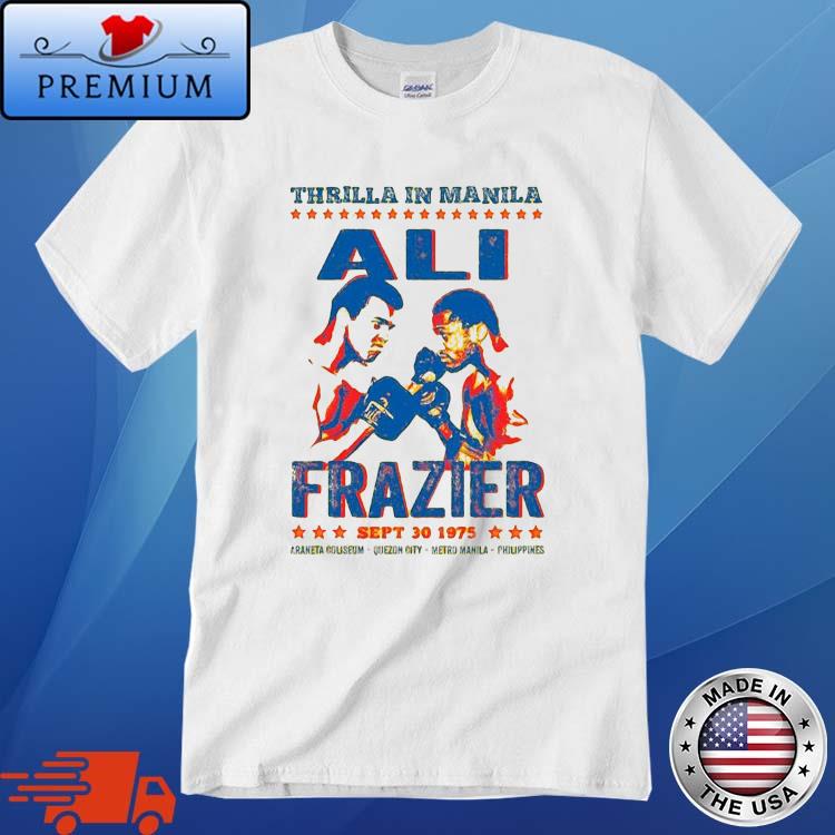Ali Vs Frazier Thrilla In Manila Muhammad Ali Shirt