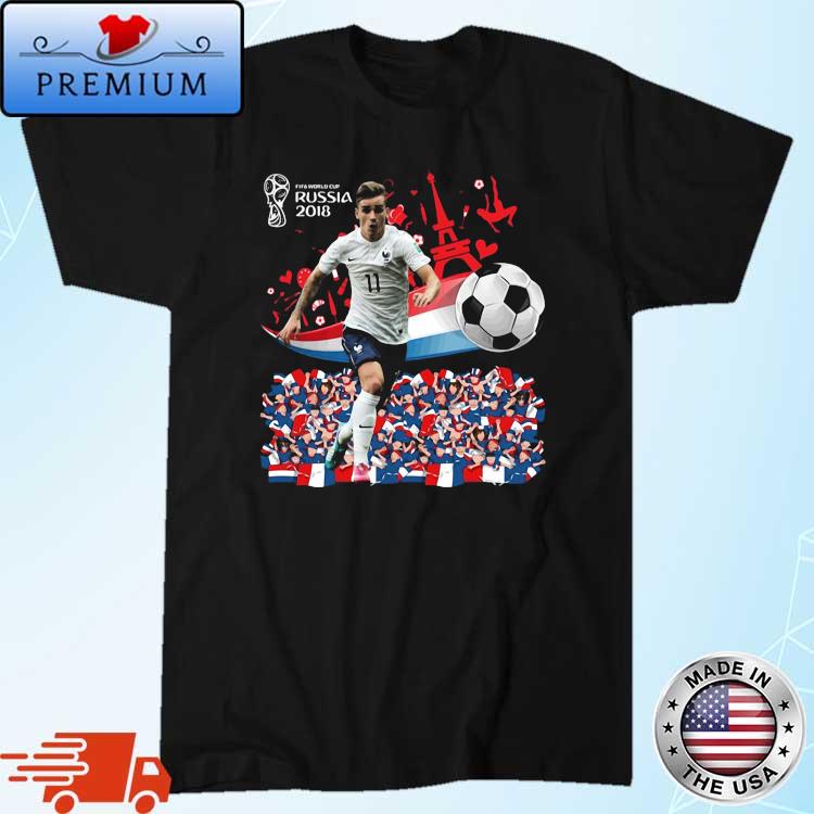 Antoine Griezmann At The World Cup Russia 2018 Shirt