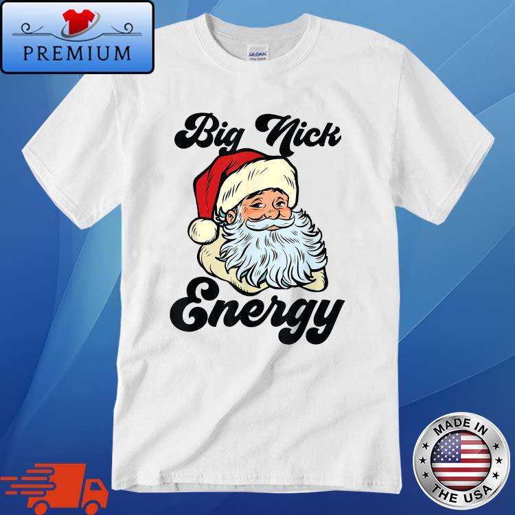 Big Nick Energy Santa Xmas Christmas Family Pajama Sweater