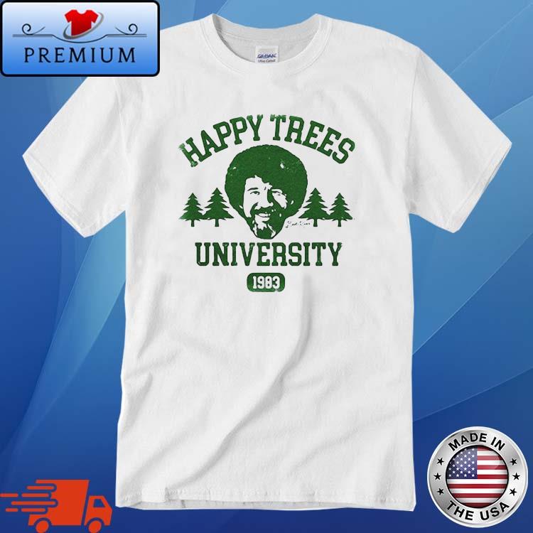 Bob Ross Happy Trees University 1983 Shirt