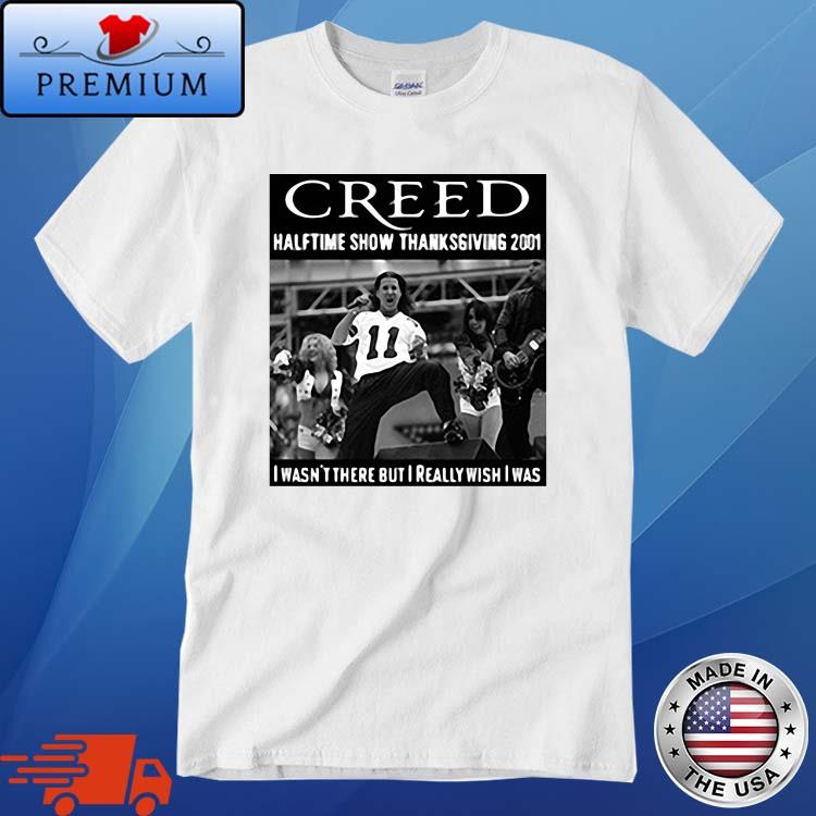 Creed Halftime Show Thanksgiving 2001 Shirt