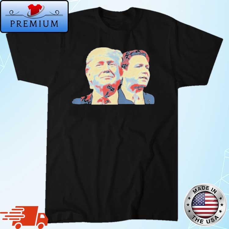 Don And Ron Trump Desantis Graphic Vintage Shirt