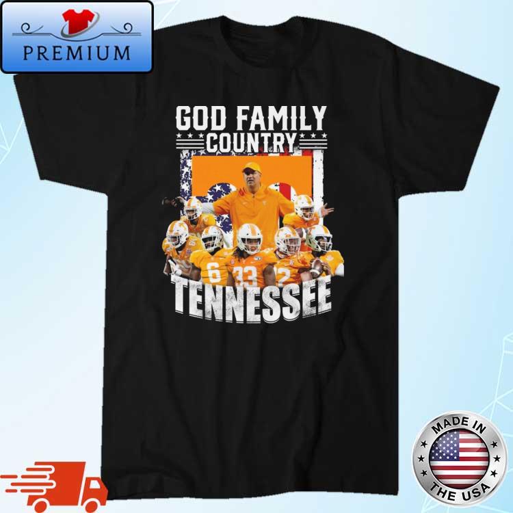 God Family Country Tennessee Volunteers Shirt