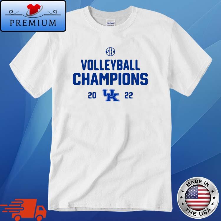 Kentucky Wildcats 2022 SEC Volleyball Champions Season Shirt