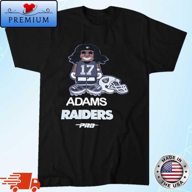 Las vegas raiders davante adams black player shirt, hoodie, sweater, long  sleeve and tank top