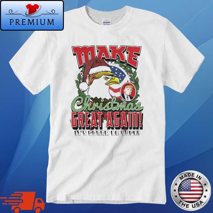 Make Christmas Great Again Xmas Eagle Trump Icon sweater