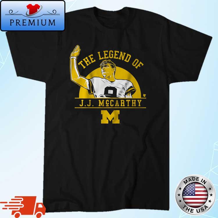 Michigan Football The Legend Of J.J. Mccarthy Shirt