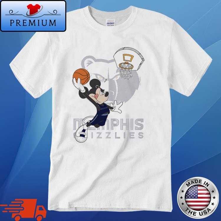 Mickey Mouse Basketball Memphis Grizzlies shirt