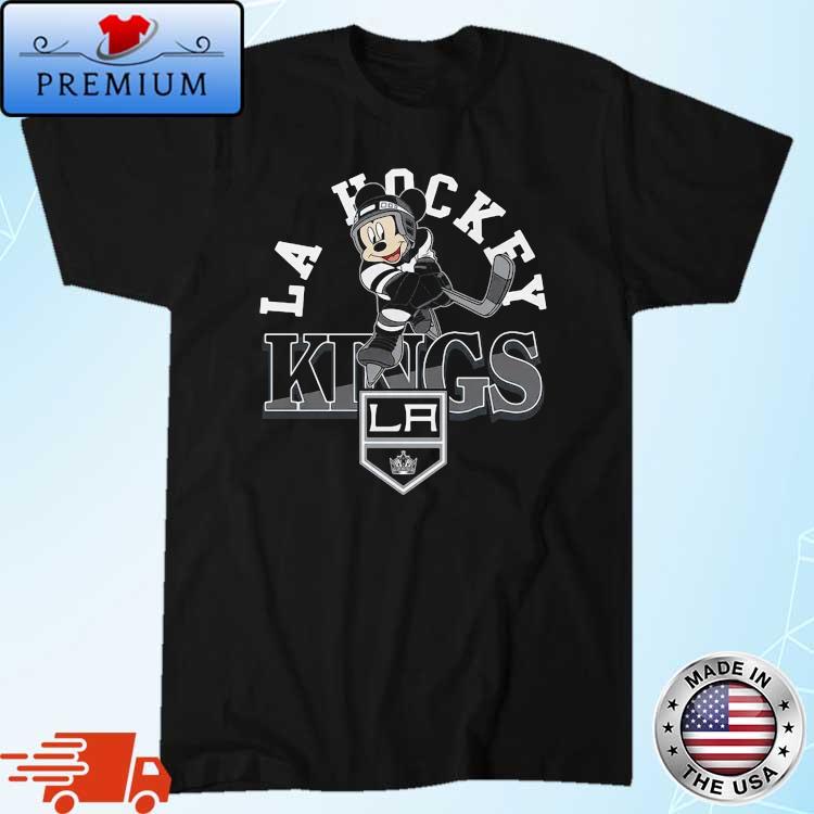Mickey Mouse Los Angeles Kings Toddler Putting Up Numbers Shirt