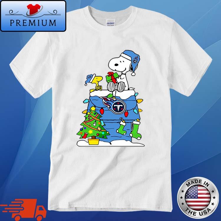 Christmas Snoopy Tennessee Titans Shirt, hoodie, sweater and long