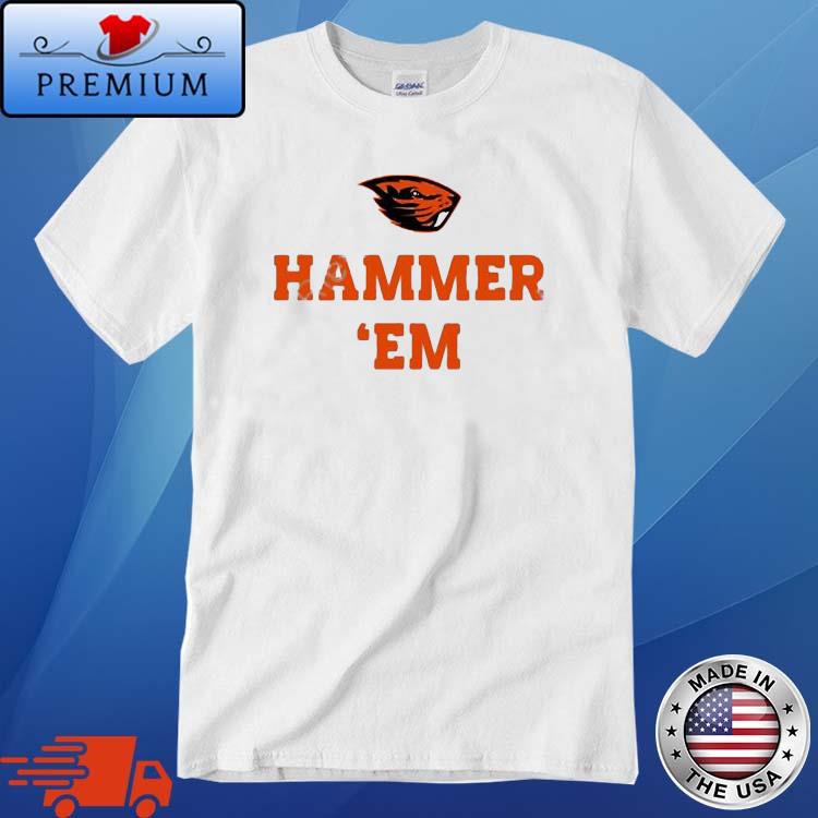 Osu Beaver Logo Hammer Em Shirt