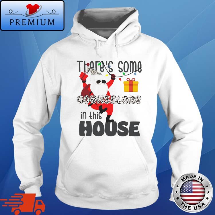 Santa Claus Leopard There' Some Counselors In This House Merry Christmas Sweater Hoodie