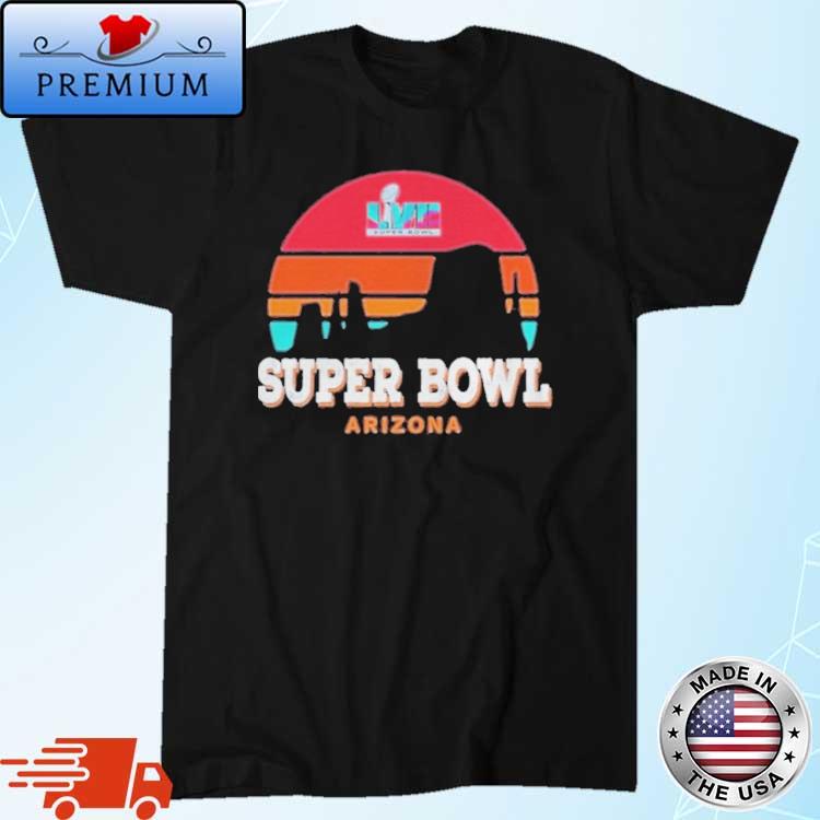 Toddler Navy Super Bowl LVII Rainbow vintage 2022 shirt