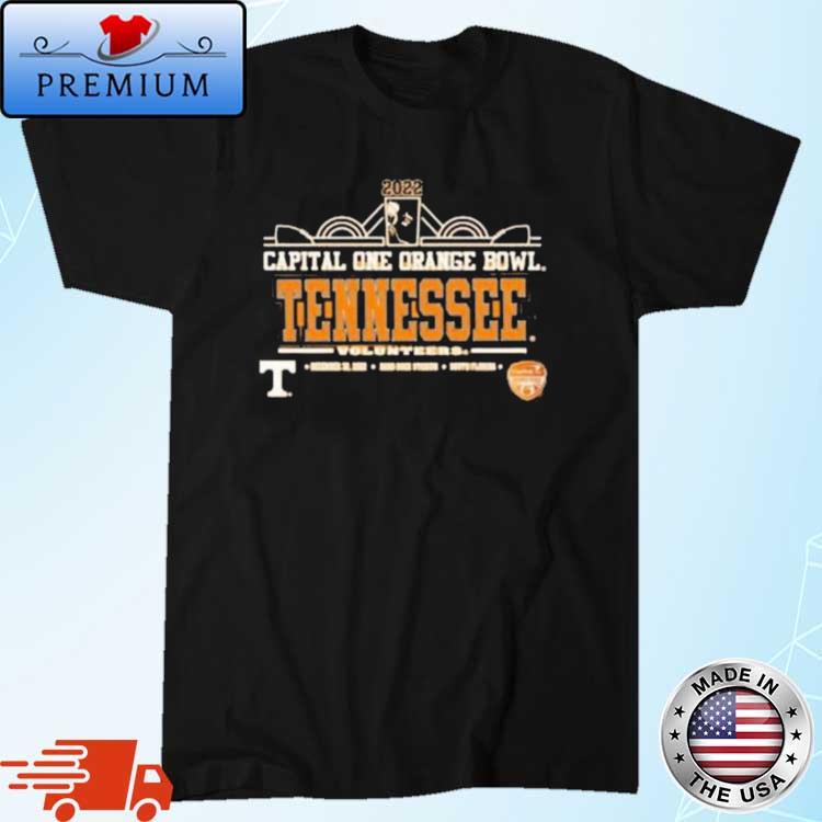 2022 Capital One Orange Bowl Tennessee Volunteers 2022 South Florida Shirt