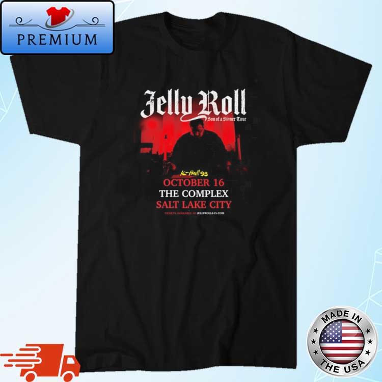 2022 Tour Roll Salt Lake City Jelly Roll Shirt