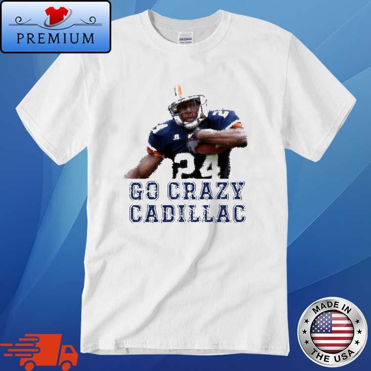 #24 Go Crazy Cadillac Auburn Tigers Shirt