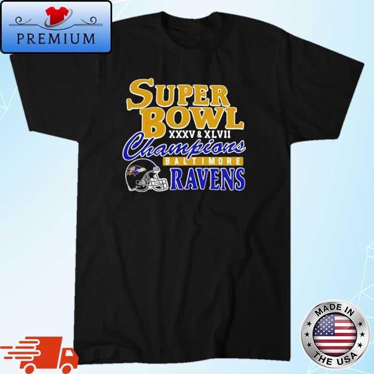 Baltimore Ravens Super Bowl Champions 2022 Men's Shirt