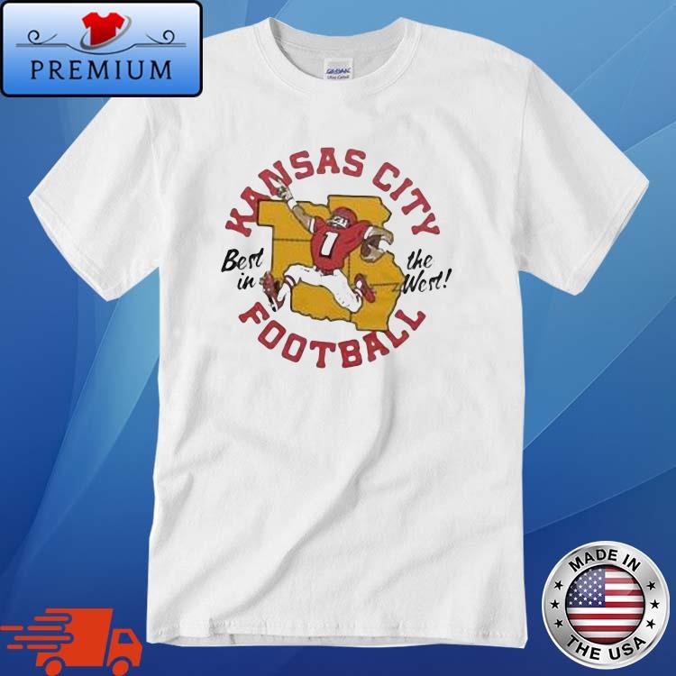 Best In The West Kansas City Football Shirt