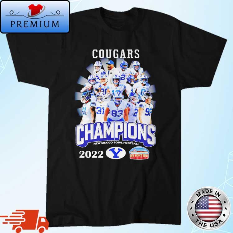 Byu Cougars Champions New Mexico Bowl Football 2022 Shirt