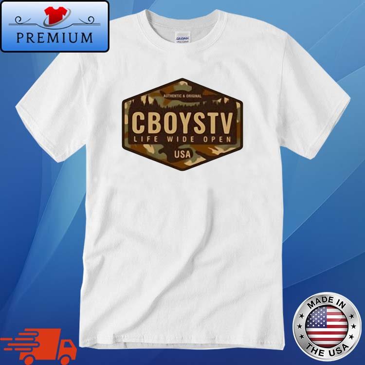 Cboystv Life Wide Open USA 2022 Shirt