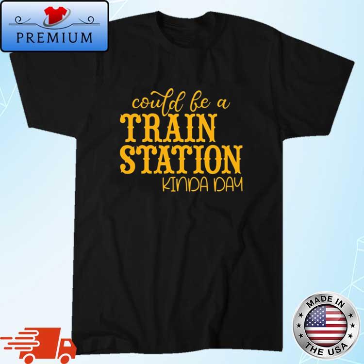 Could Be A Train Station Kinda Day Yellowstone Men's Shirt