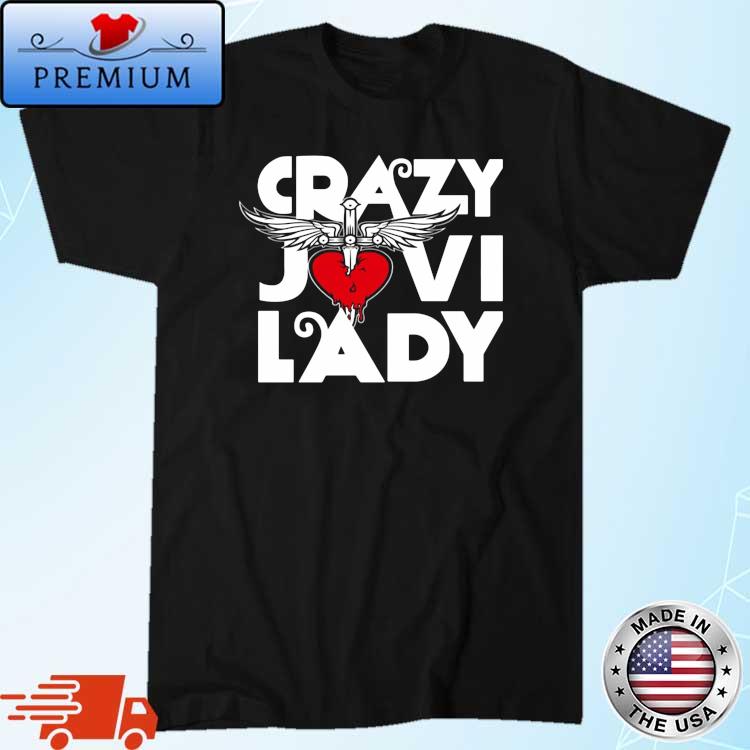 Crazy Jovi Lady Bon Jovi 2022 Shirt
