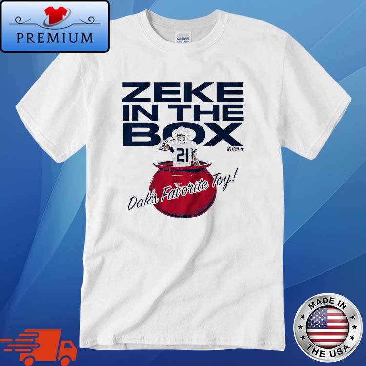 Dallas Cowboys EZEKIEL ELLIOTT and DAK PRESCOTT ZEKE IN THE BOX Shirt