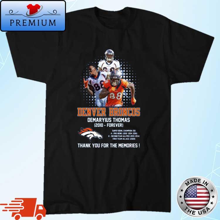 Denver Broncos Demaryius Thomas 2010-forever Thank You For The