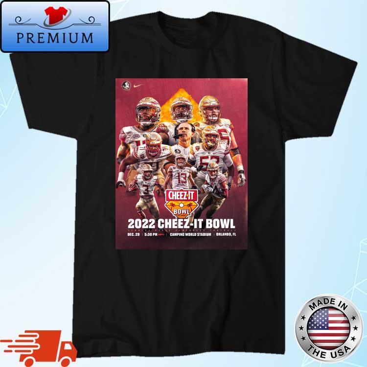 Florida State Seminoles Cheez-It Bowl Orlando Camping World Stadium Shirt