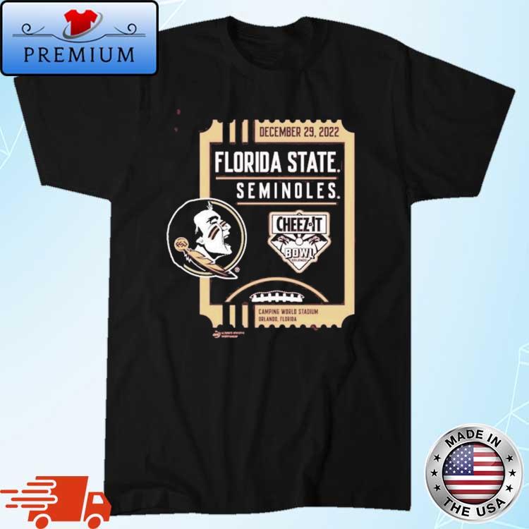 Florida State Seminoles December 29 2022 Cheez-It Bowl Shirt