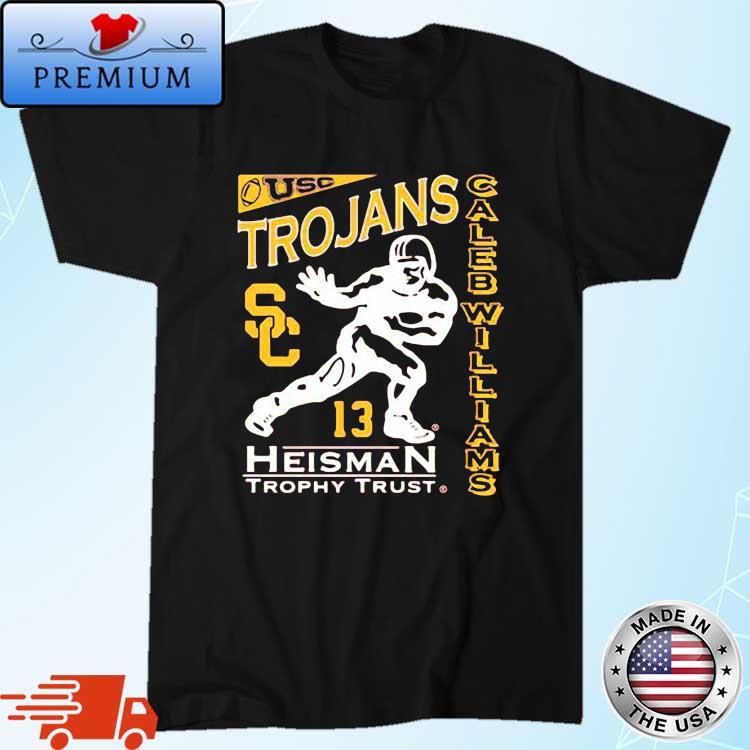 Florida State Seminoles Trojans 13 Heisman Trophy Trust Caleb Williams Shirt
