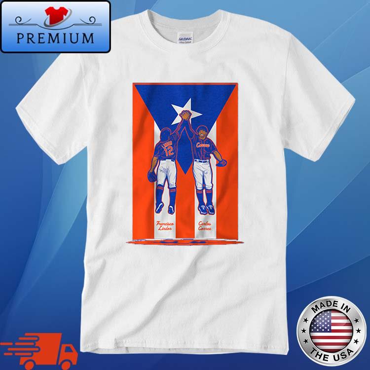 2022 Francisco Lindor Carlos Correa Puerto Rico Unisex T-Shirt