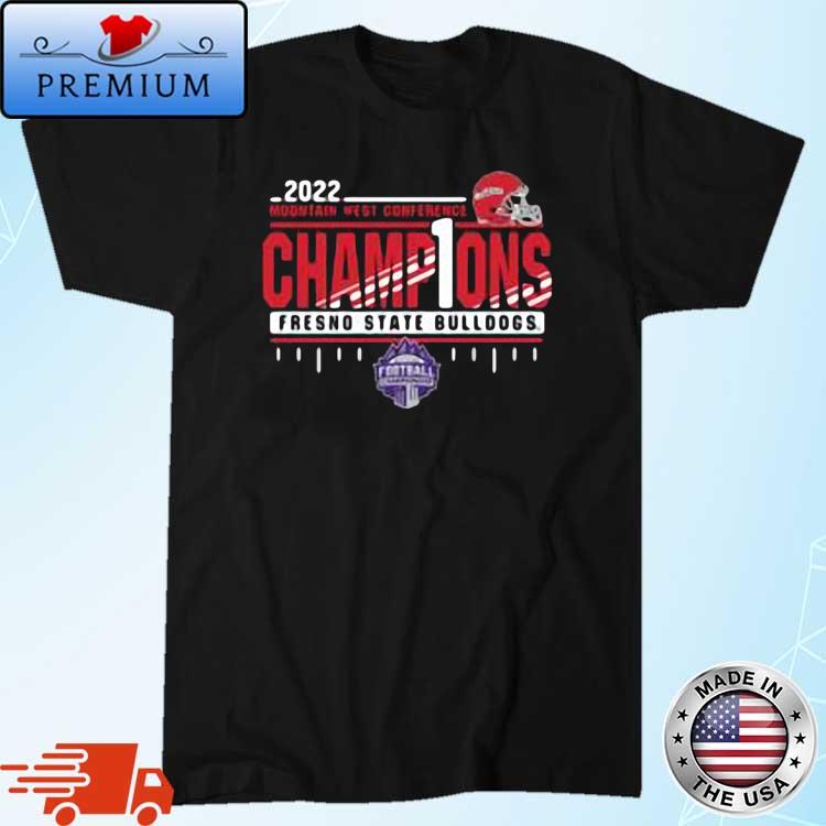 Fresno State Bulldogs 2022 Mountain West Championship Men's Shirt