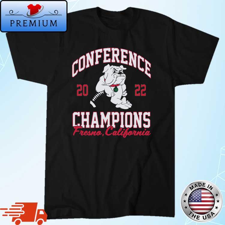 Fresno State Bulldogs Conference Champions Fresno California 2022 Shirt