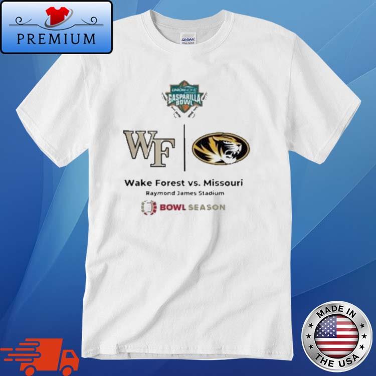 Gasparilla Bowl Wake Forest Vs Missouri Raymond James Stadium Bowl Season Shirt