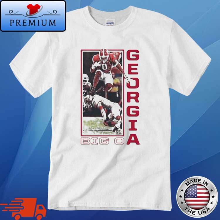 Georgia Bulldogs Big O Darnell Washington Hurdle Shirt