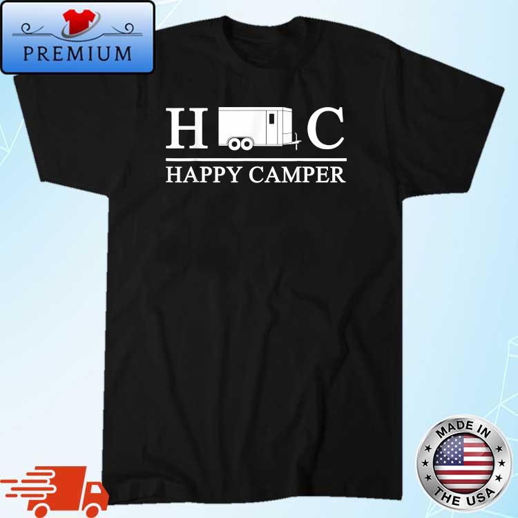 Happy Camper Camping Trailer Shirt