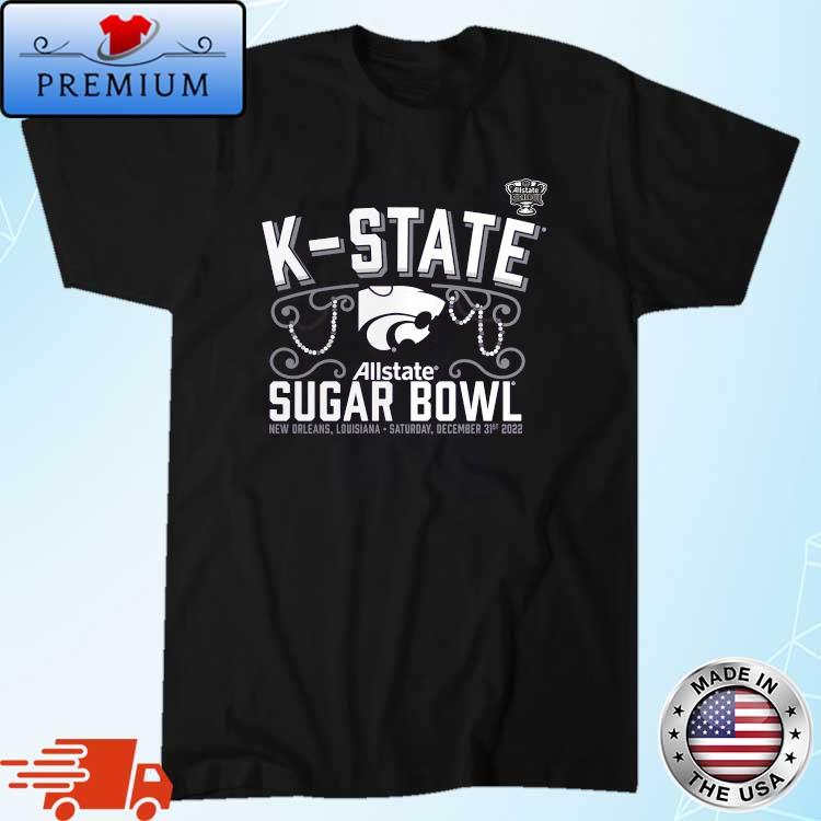Kansas State Wildcats 2022 Sugar Bowl Gameday Stadium T-Shirt